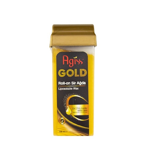 Golden body shaving wax