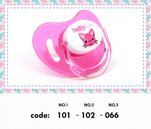 Orthodontic silicone pacifier